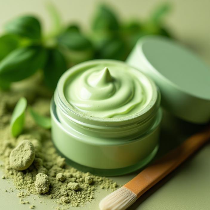 Máscara Facial de Argila Verde