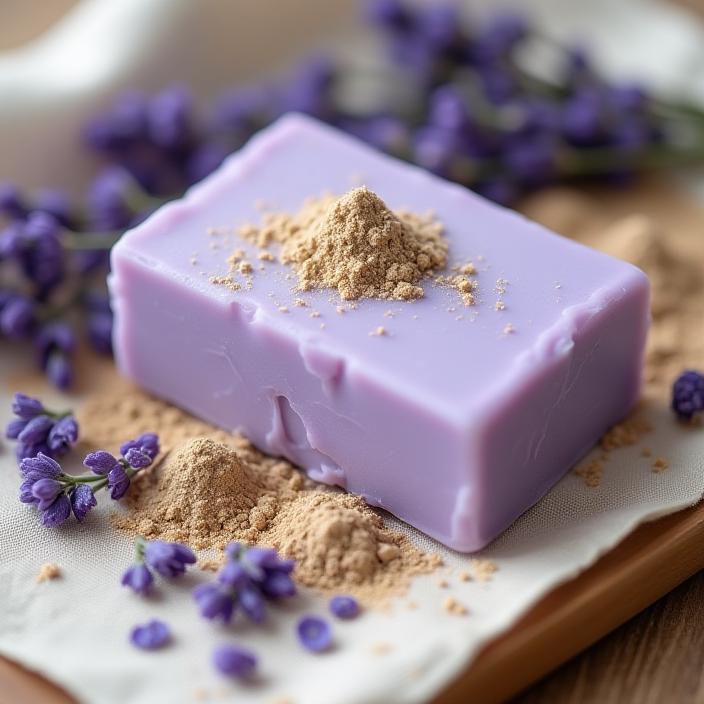 Sabonete de Lavanda e Argila
